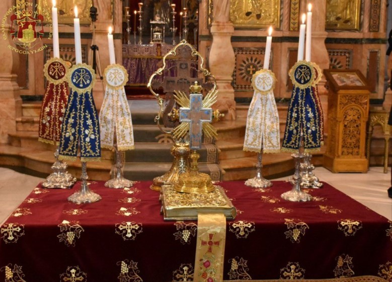 Богослужение приуроченное к годовщине интронизации Патриарха, Блаженнейшего Феофила 22 ноября 2021